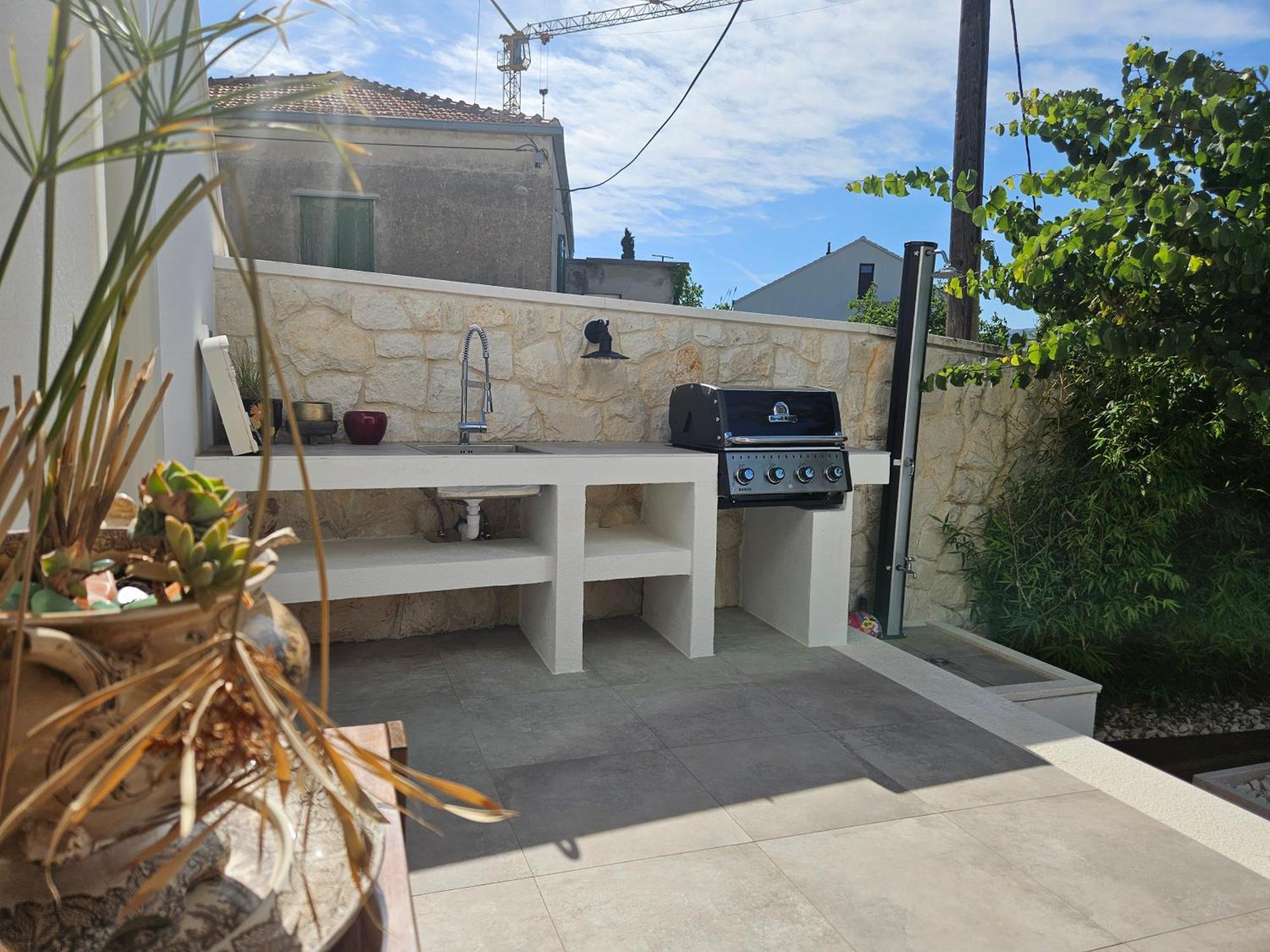 The Three Flowers Pool House Trogir Exterior foto