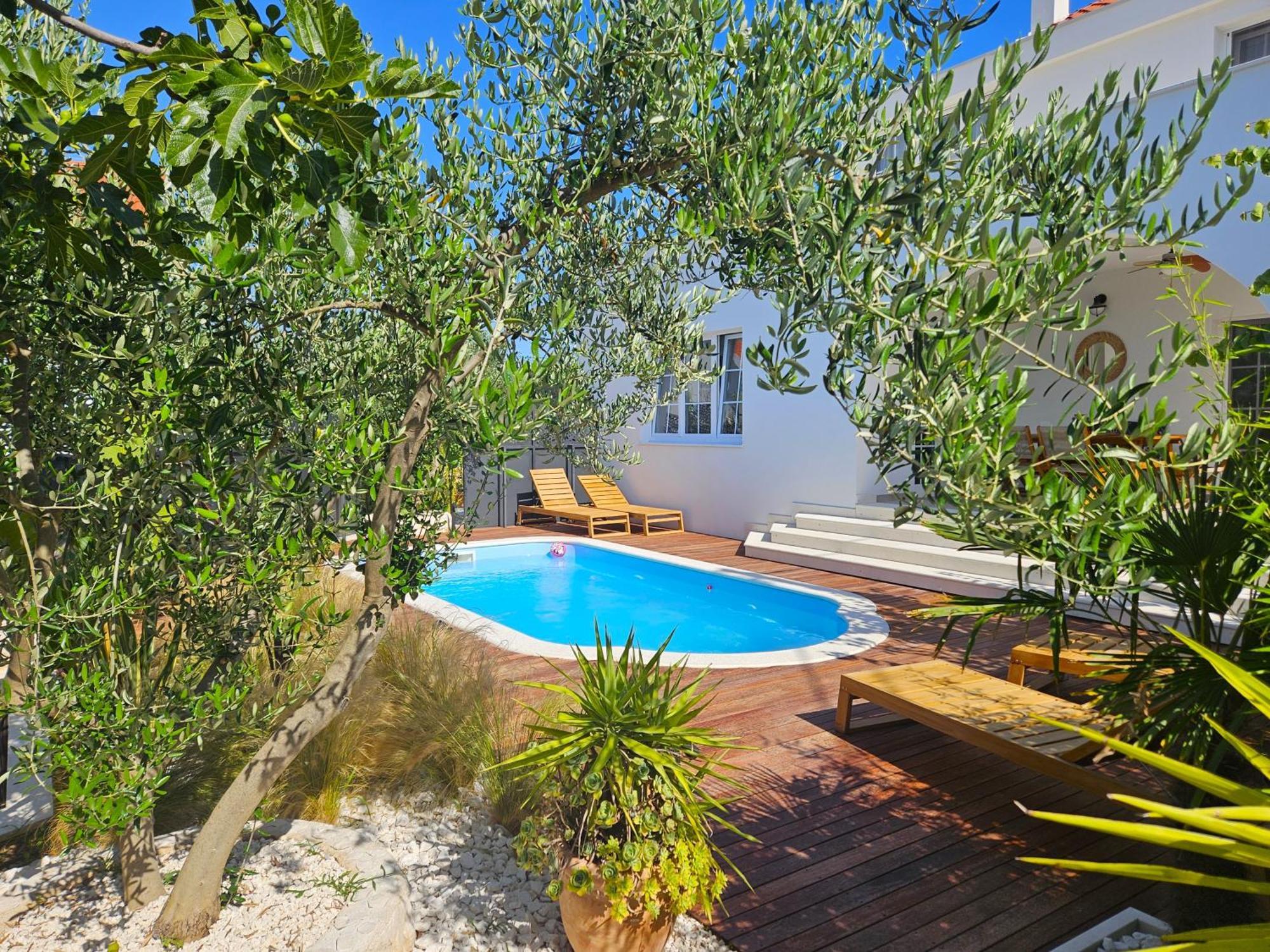 The Three Flowers Pool House Trogir Exterior foto